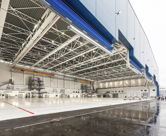 Tallinna airport hangar, 205 tons, year 2013